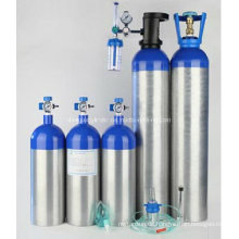 Aluminiumlegierung Medizinischer Sauerstoffzylinder